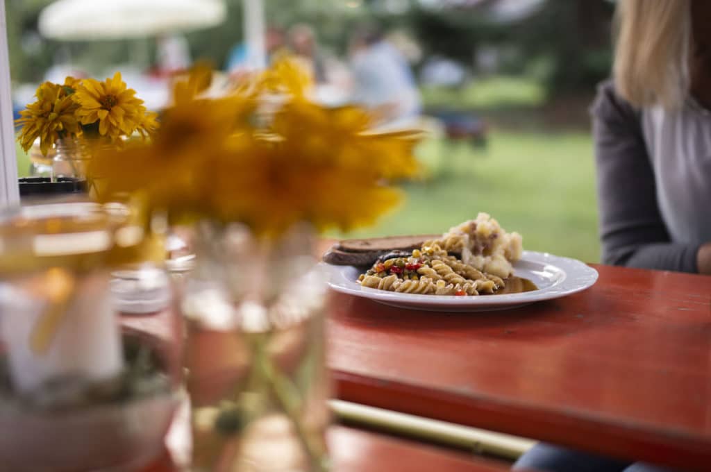 Essen im Landgasthof Elsavatal Mespelbrunn